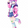 2023/07 | けちゃ様 | 動画用立ち絵イラスト