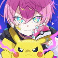 2023/10 | けちゃ様 | ボルテッカー(歌ってみた)サムネイルイラスト