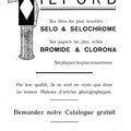 Octobre 1933 - Catalogue du Cercle photographique Entre-Nous