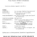 Feuillet qu'Octave Sanspoux insérait dans toutes les pochettes photo