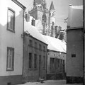 Rue du Coq sous la neige