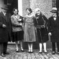 Mars 1930 - Pierre Baude à gauche-Denise Ruchard au centre