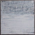 Weißer Rausch 3, 30x30, Mischtechnik auf Holzkörper, 2019