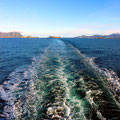 Im Fahrwasser der MS Polarlys verschwand die norwegische Küste in der Ferne.