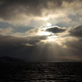 Wolken und Sonne bildeten einen wunderschönen Kontrast.