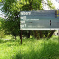 SIG | exposition Where will we go? | réalisation de l'affiche ainsi que la déclinaison des supports média.