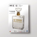 Exposition "Le Vodou" MEG. Affiche.