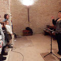 Daniela Zerbinati e il Piccolo Coro Villapomese - Ghisione 13/01/2013