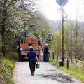 Erneuerung des Weges zum Märchenwald in Wünschendorf an der Elster