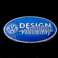 VW Design Feasibility Pin blau