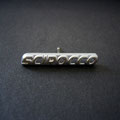 VW Scirocco Geneve 2008 Pin 925 Sterling Silver hell Vorderseite
