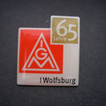65 Jahre IG Metall Wolfsburg Pin