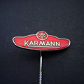Karmann Anstecknadel Emblem rot metallic