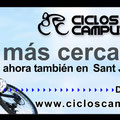 Ciclos Campuzano - Valla 3 x 8 m. carretera