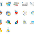 icons of service(internet / website) / Illustration, Design: Takuya Saeki