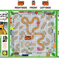 Train game page (website)/ Illustration, Design: Takuya Saeki