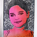 Johanna #6 / Linolschnitt   42x29,     2013   (Auftrag, verkauft)