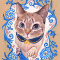 『Cat ~Blue Flower~』2015