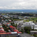 Blick vom Turm der Hallgrimskirkja auf die Stadt