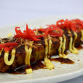 Skewered Japanese Style Pancake (OKONOMIYAKI)　お好み焼き串（大）