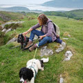 From hills at Cregennan Lakes looking towards Barmouth (viaduct / bridge)