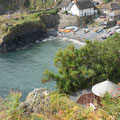 14th September: (am) Cadgwith -return from serpentine works, Poltesco