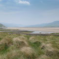 Rail bridge across the river Mawddach