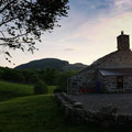 Around Penclogwynau cottage, first evening