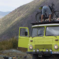 We can also take some other travellers when needen. These are 3 bikers from France.