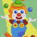 801396 Clown jongleur