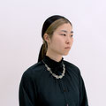 「おちば の ダンス」necklace/silver/43cm