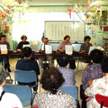 七夕会でタグキリーズが大正琴を演奏、上手になりました(2013/7/11)
