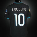 2016-2017 EREDIVISIE MATCH WORN SIEM DE JONG