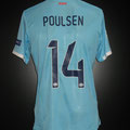 2015-2016 CL MATCH WORN SIMON POULSEN