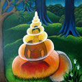 Auszeit  _   (Acryl auf Leinwand, 70 x 100 cm) 