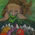 Traumkind   _   (Pastellkreide,  50 x 70 cm)