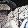 Engel _ (Acryl auf Leinwand, 70 x 50 cm)