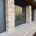 Terres cuites pose en chevron