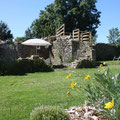 ruines et terrasse