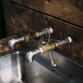 Outside faucet