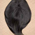 НАКЛАДКА восьмёрка mini на заколках - постиж, тёмно-русый (натуральные славянские волосы)