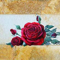 320. Rote Rosen 50x28 cm