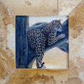 293. Leopard 36x36 cm