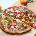 tomato and cheese skillet pizza recipe