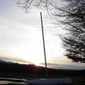 coucher de soleil à Montbel