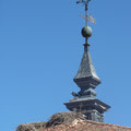 Cigogne sur un clocher