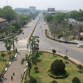 Blick vom Patu Xai, Vientiane