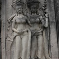 Apsara-Darstellungen, Angkor Wat 