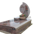 Monument funéraire en granit "Rose Tupin"