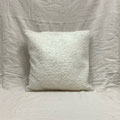 クッションカバー284　ボアオフ白　350×350　＊オリジナルです＊